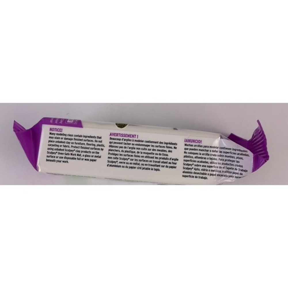 Original Sculpey Oven-Bake Clay‎ White 1lb 454g Polymer Modeling Clay S01 - Picture 3 of 5